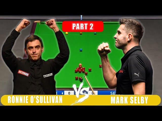 Ronnie O'Sullivan Vs Mark Selby Part 2 | FINAL 2020 Scottish Open Snooker Highlights