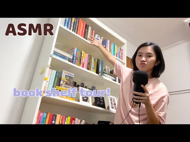 ASMR | BOOK SHELF TOUR 