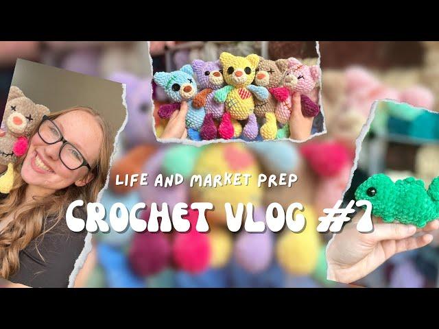 Crochet & Life Vlog #7- Munbyn Partnership- Market Prep- Chatty Crochet Vlog