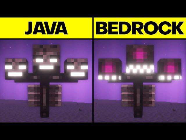 Warum Minecraft BEDROCK BESSER als JAVA ist...