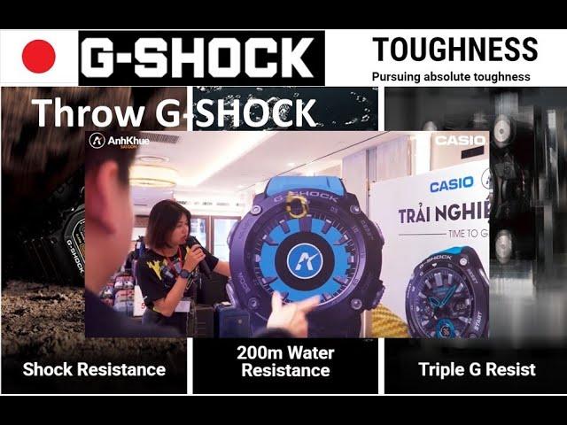 Customer experience - G-SHOCK Test