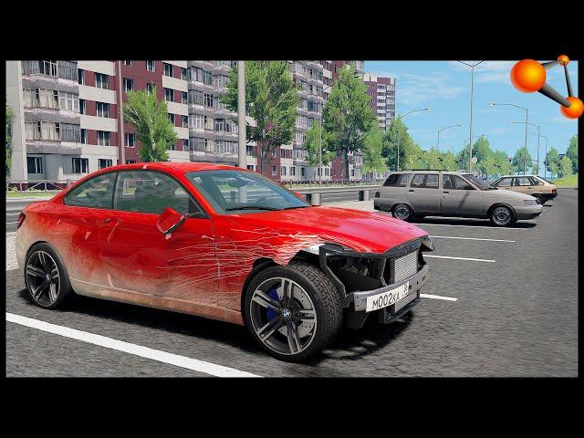 BMW M2 IN BAD CONDITION! Repair? - BeamNg Drive