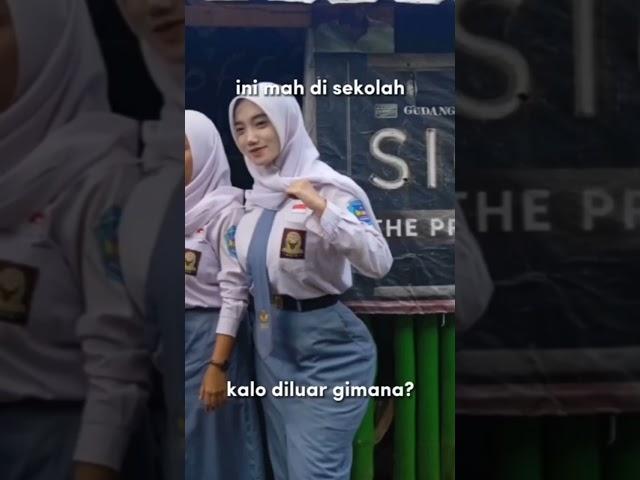 VIRAL GADIS SMA GEDE BANGET ! #shorts