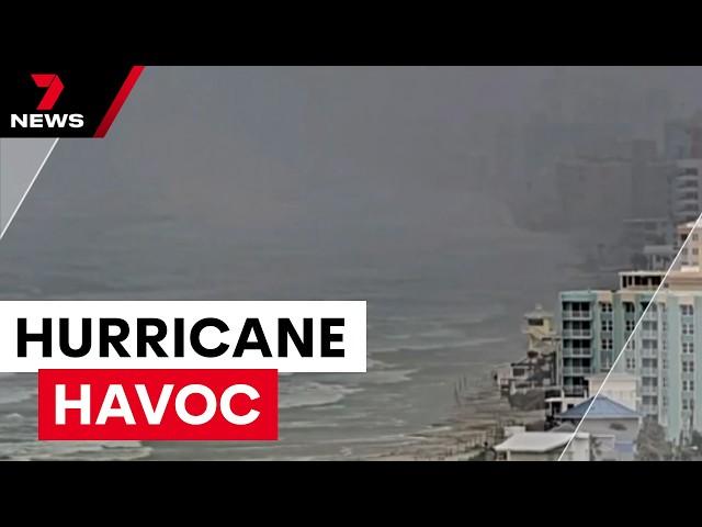 Hurricane Milton victim packs up and leaves home | 7NEWS