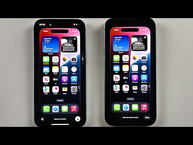 How To Control Nearby Devices on iPhone iOS 18 (FaceTime Control)