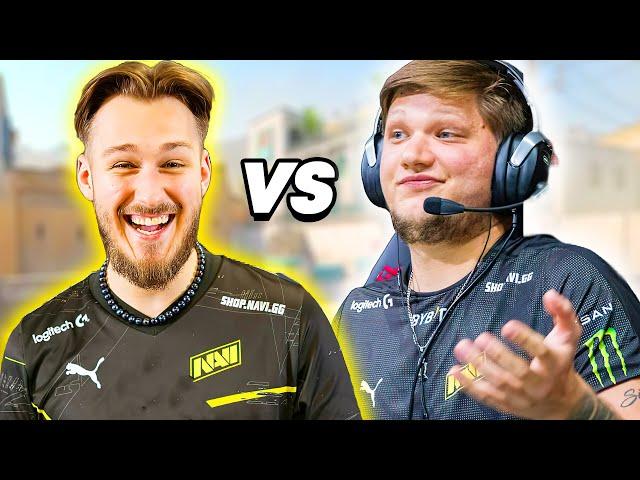 "ICH HABE KEINE LUST MEHR MIT BOTS ZU SPIELEN!! - S1MPLE VS NAVI JL (ENG UNTERTITEL) | CS2 FACEIT