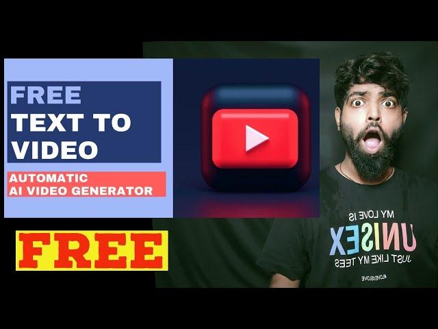 How To Create Text To Video FREE | Text To Video AI Generator