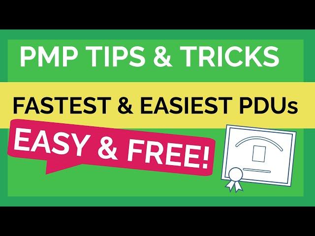 FREE and EASY PMP PDUs