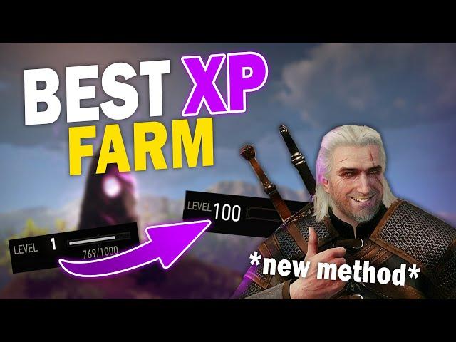 Witcher 3 Next Gen FASTEST XP FARM in 3 Minutes!