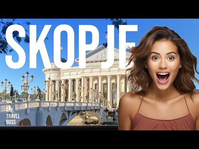 TOP 10 Things to do in Skopje, North Macedonia 2024!