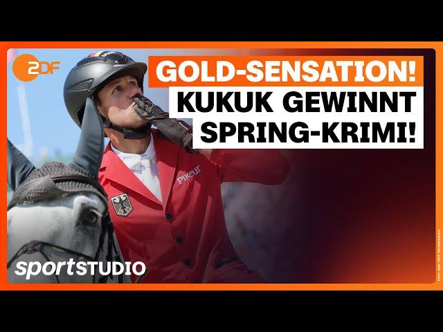 Springreiter Christian Kukuk gewinnt Gold im Einzel | Olympia Paris 2024 | sportstudio