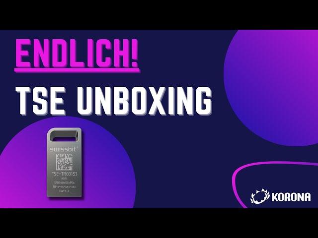 Swissbit TSE Unboxing - So kommt die TSE bei Ihnen an. (Kassengesetz 2020)