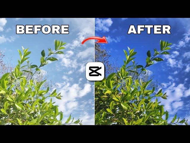 BLUE SKY CINEMATIC COLOR GRADING IN CAPCUT | CAPCUT BLUE SKY COLOR CORRECTION |  GOTHARU EDITING