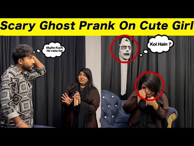 Scary Ghost Prank on Cute Girl - @sharikshah