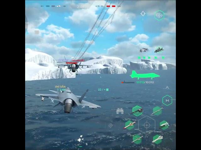 The true power of the J-26 attack aircraft in the game Modern Warships