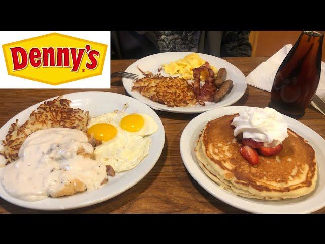 ALL AMERICAN BREAKFAST AT DENNY’S!