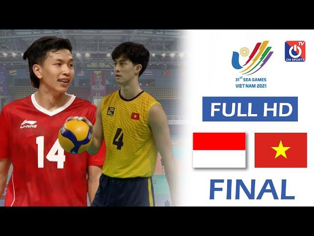 FULL HD | INDONESIA - VIETNAM | Final Men’s Volleyball  - SEA Games 31