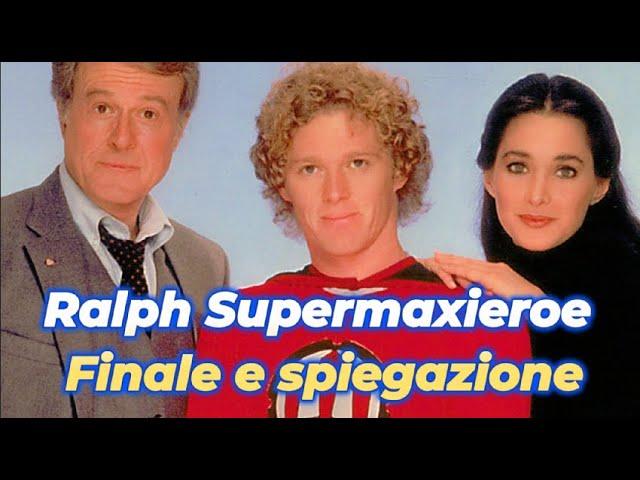 Serie Ralph Supermaxieroe Finale e spiegazione