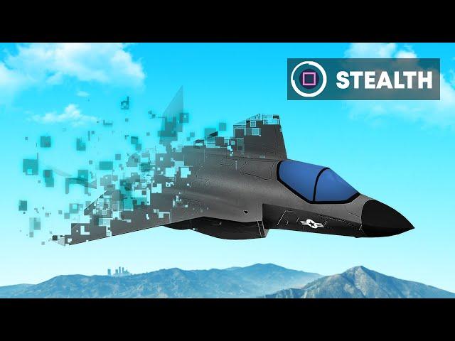 NEW Invisible STEALTH PLANE in GTA 5! (dlc)