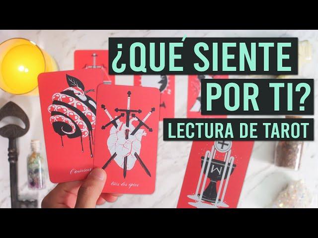 Tarot Amor: ¿QUÉ SIENTE POR TI? - Lectura interactiva️