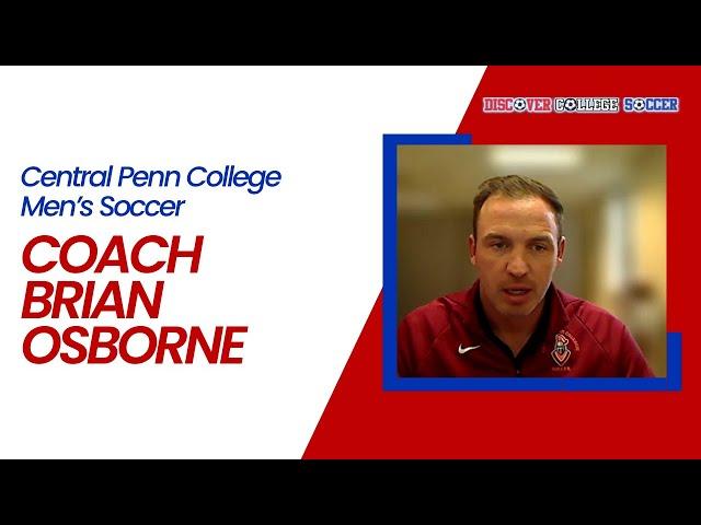 Central Penn College Men’s Soccer – Coach Brian Osborne