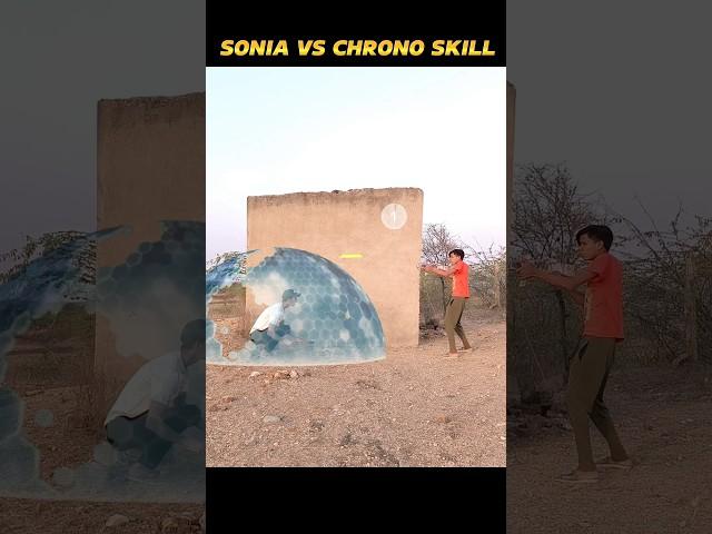 Sonia vs Chrono Skill Power Lone Wolf  #ffshorts #freefireshorts #shorts