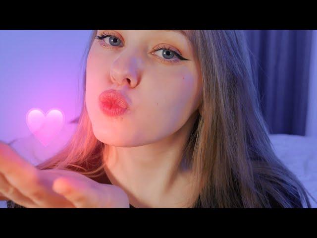 АСМР НЕРАЗБОРЧИВЫЙ ШЕПОТ И ПОЦЕЛУИ | ASMR KISES N GENTLE WHISPER