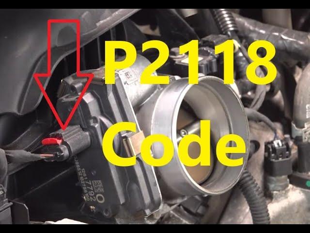 Causes and Fixes P2118 Code: Throttle Actuator Control Motor Current Range / Performance