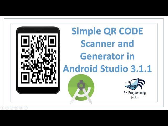 QR CODE Scanner Demo || Android Application using ZXing Library