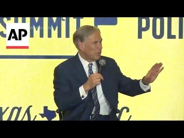 Gov. Greg Abbott says Texas has the right to take action as immigration law teeters in court