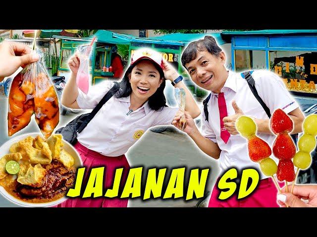 BERBURU JAJANAN ANAK SD ! TANGHULU, PAPEDA, CILUNG, SEBLAK, POP ICE !