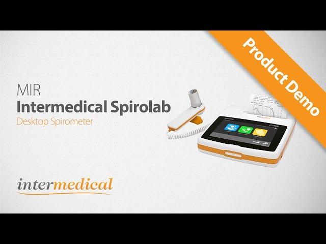 MIR Intermedical Spirolab Spirometer - 10 Minute Demonstration