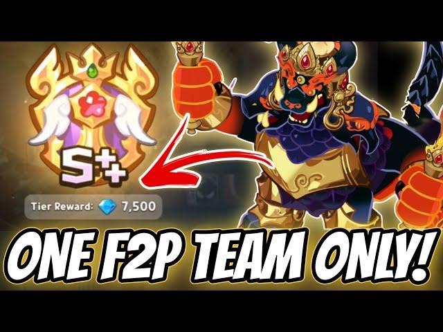 NEW F2P GUIDE  S++ Rank BEAST RAID (One Team Only)