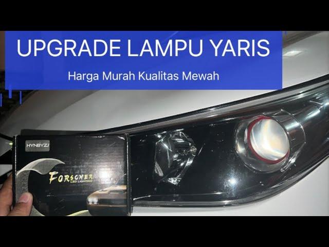 Super Terang !! Ganti Lampu Led All New Yaris