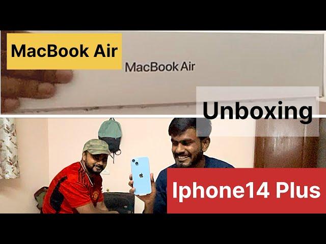 MacBook Air and Iphone14 Plus Unboxing | Kicha Village Vlogs