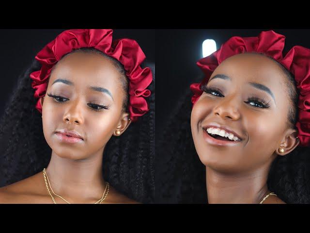 NATURAL MAKEUP FOR BEGINNERS // Very Detailed // Wabosha Maxine