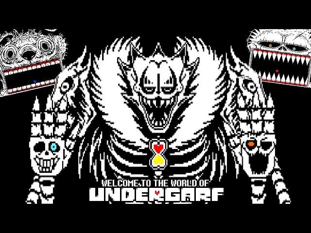 ULTRA UNDERGARF! BEST UNDERTALE BATTLE EVER! Lumpty Touch's Bad Monday Sim PACIFIST GENOCIDE ENDINGS