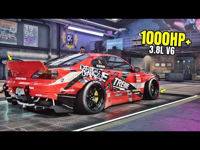 Need for Speed Heat Gameplay - 1000HP+ NISSAN SILVIA SPEC-R AERO Customization | First Drift Build