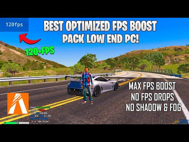 How to Remove FPS Drops & Lag in FiveM | FiveM FPS BOOST PACK 2022 (4GB RAM WITHOUT VIDEO CARD)