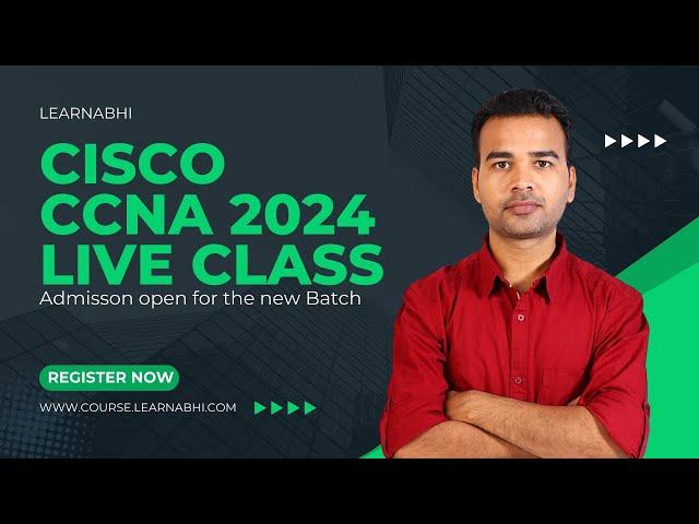 CISCO CCNA 200 - 301 | New Batch Starting from Monday