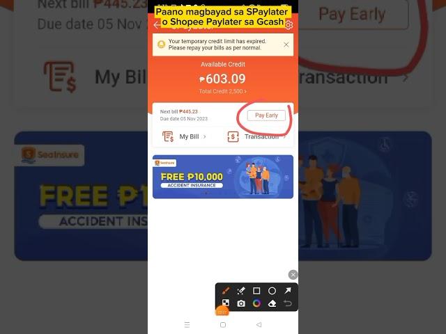 Paano magbayad sa Spaylater o Shopee Paylater sa Gcash