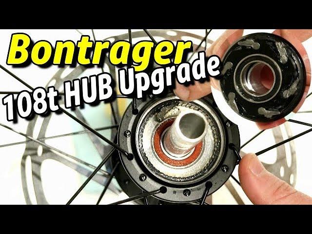 How to UPGRADE your Bontrager Drive 54t Hub to 108t As well as remove and overhaul freehub body