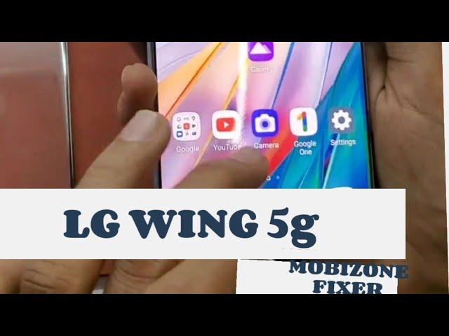 How to LG WING 5g punching process.. lg edge display punching process  Original Finishing