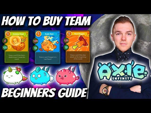 AXIE Infinity: Beginners Guide to BUYING FIRST AXIE TEAM (How To Tutorial) - Make MONEY Gaming NFTs