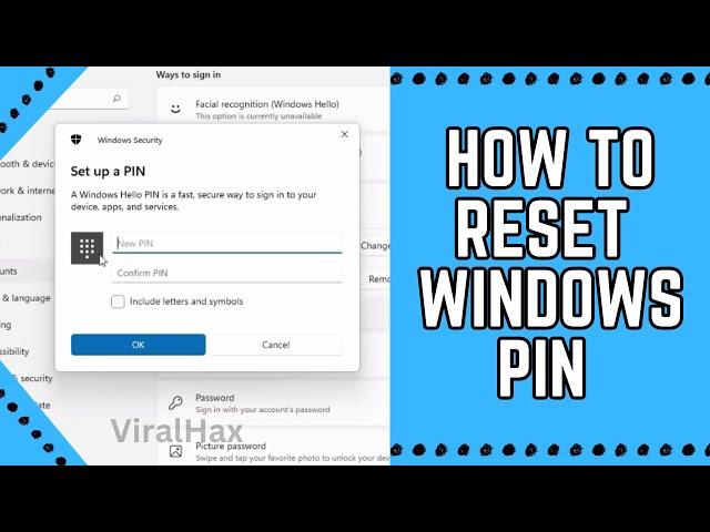 How to Reset Windows PIN | Change PIN in Windows for Enhanced Security 