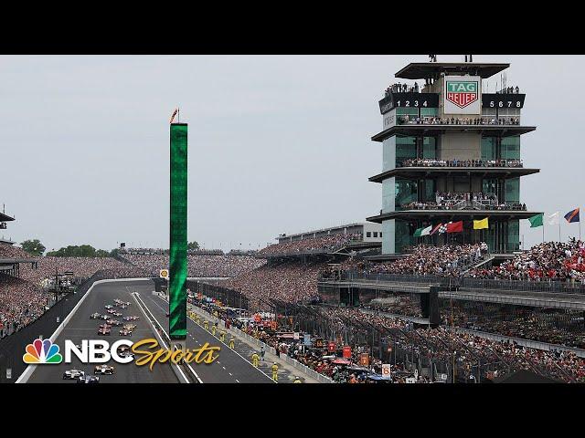 Green flag drops on 107th Indy 500 at Indianapolis Motor Speedway | Motorsports on NBC