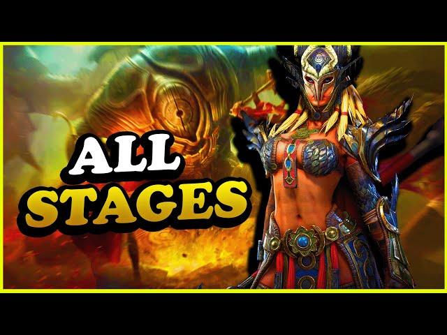 ONE TEAM!! Free-to-Play Iron Twins Stage 15 - Raid: Shadow Legends