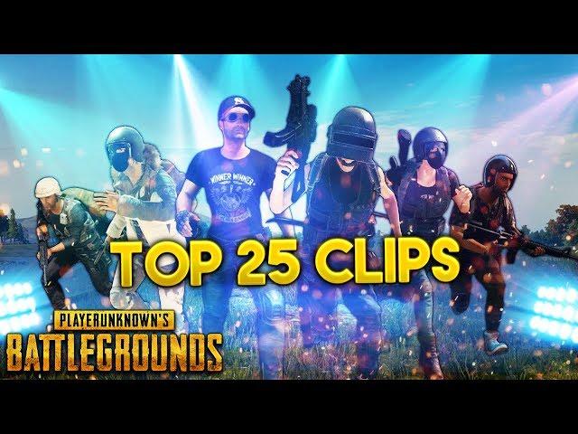 Top 25 Twitch PUBG Clips | Best PUBG Moments and Funny Highlights