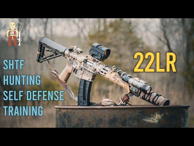 22lr for fighting?? (M&P 15-22)