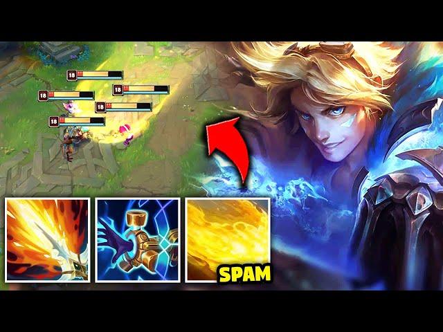 I Went Full AP Ezreal in URF and my ult one shots their team on repeat